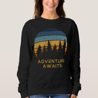 Sweatshirt T-ShirtCamping drôle de slogan | Tente extérieure