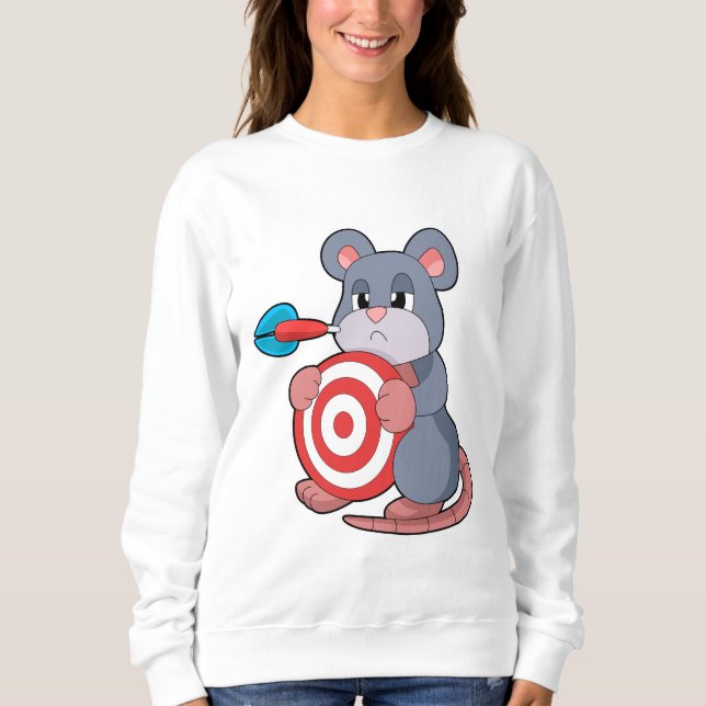 Sweatshirt Tableau de bord fléchettes de souris (Devant)