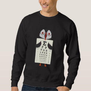Sweatshirt Tableau des yeux des macareux de l'Atlantique