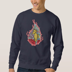 Sweatshirt Tanga the Seahorse Homme's Dark Shirt