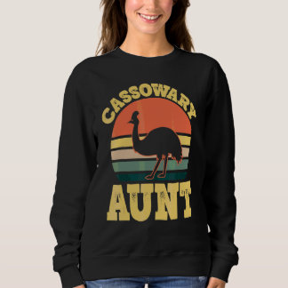 Sweatshirt Tante casoar mignonne fête de famille casoar