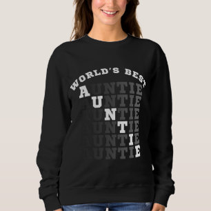 Sweatshirt Tante la meilleure du monde