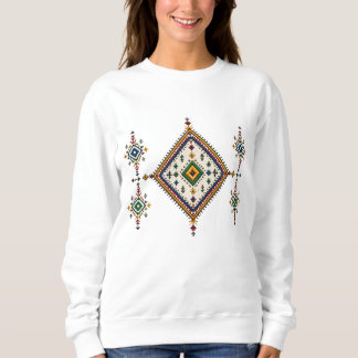 Sweatshirt Tapisserie authentique Amazigh marocaine | Di Berb