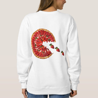 Sweatshirt tarte sablée à la fraise