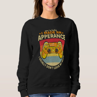 Sweatshirt T'as de la chance que je sois apparu Contrôleur de