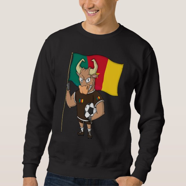 Sweatshirt Taurus Fan Cameroon (Devant)