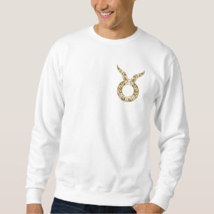 Sweatshirt Taurus Zodiac - Or tribal