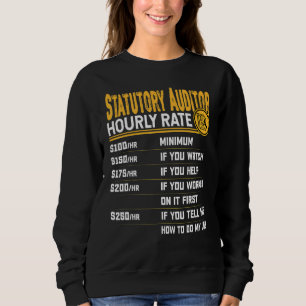 Sweatshirt Taux horaire de commissaire aux comptes - Ac certi