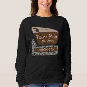 Sweatshirt Tawas Point State Park Michigan MI Affiche de bien
