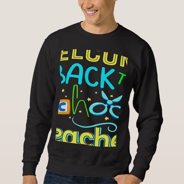 Sweatshirt Teacher 1st Day Teacher Student KiD Ready To Dive  (Devant)