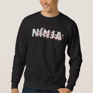 Sweatshirt Team Ninja Cerry Blossom Funny Gamers Tee Gamer