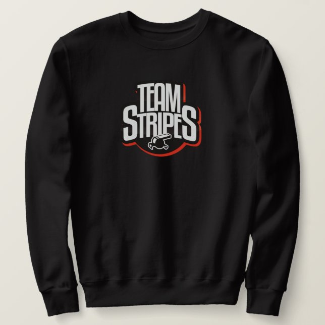 Sweatshirt Team Stripes (Design devant)