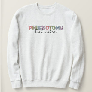 Sweatshirt Technicien en pharmacie PBT Phlebotomie
