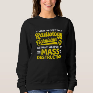 Sweatshirt Technologue en radiologie gradué étudiant Technici