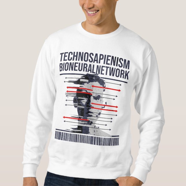 Sweatshirt technosapienisme (Devant)