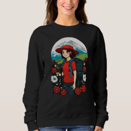 Sweatshirt Tee d'aventure Mountain Blossom