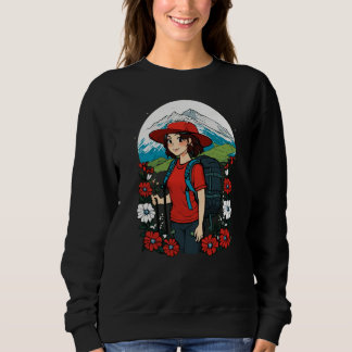 Sweatshirt Tee d'aventure Mountain Blossom