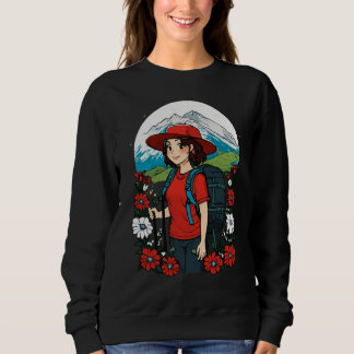 Sweatshirt Tee d'aventure Mountain Blossom