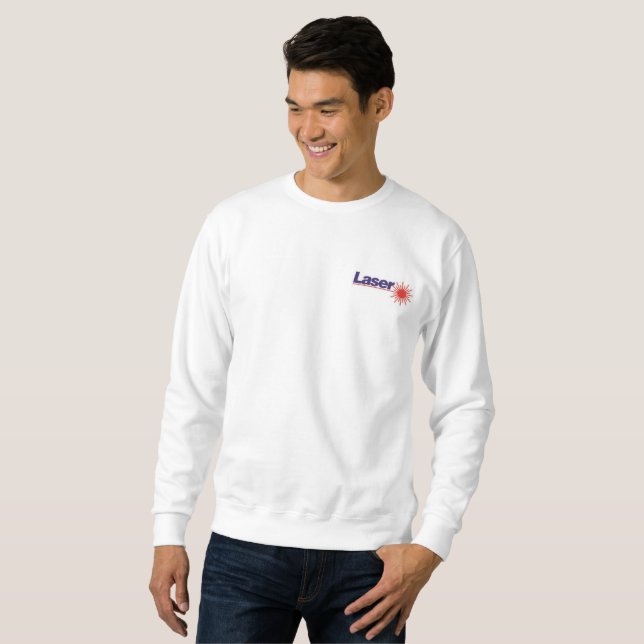 Sweatshirt tee - shirt de radial de laser (Devant entier)