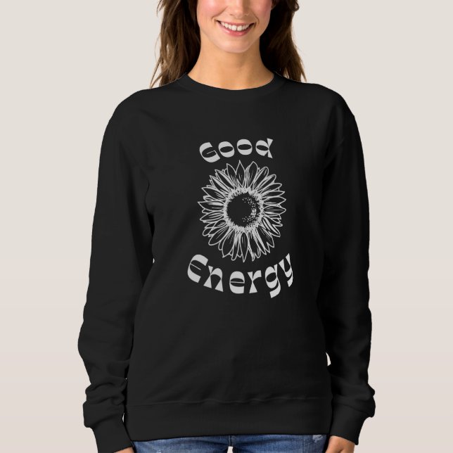 Sweatshirt Tee - shirt graphique à la mode pour tournesol bon (Devant)