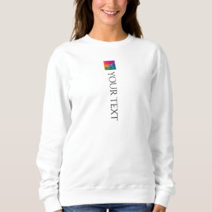 Sweatshirt Télécharger une image ou un logo Femme Moderne Élé