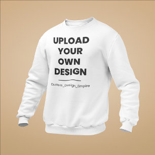 Sweatshirt Téléchargez votre propre design ici Modèle perso