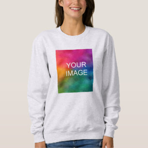 Sweatshirt Téléchargez votre propre photo à Unisex pour les f