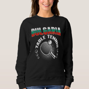 Sweatshirt Tennis de table Bulgarie Soutenir le Ping Pon bu