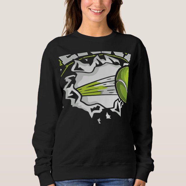 Sweatshirt Tennis Professional  Player Trainer Tennis (Devant)