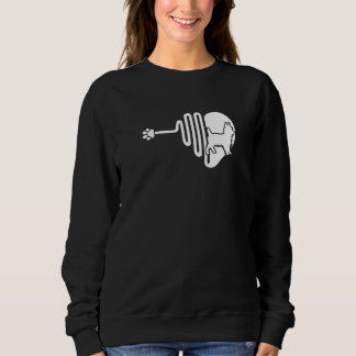 Sweatshirt Térrier Australien Patte De Chien Battement De Coe