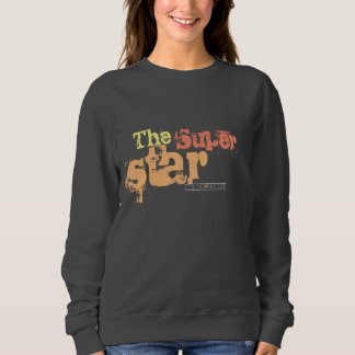 Sweatshirt Texte cool moderne en couleurs pour ado Noir