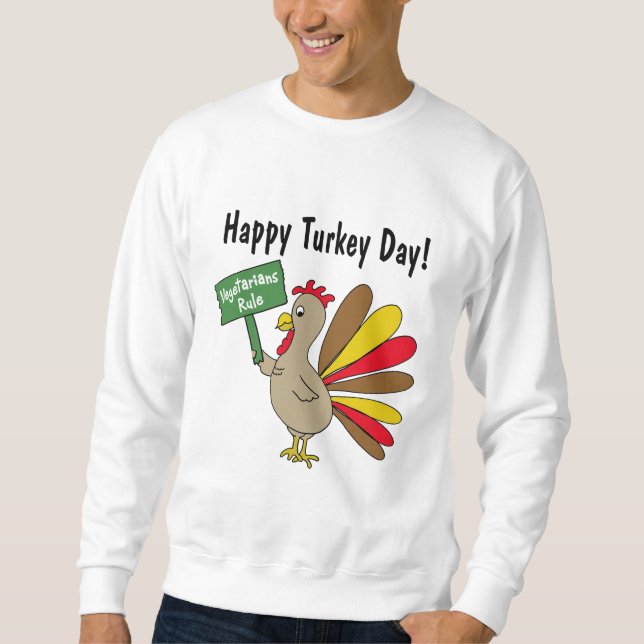 Sweatshirt Thanksgiving Turquie (Devant)
