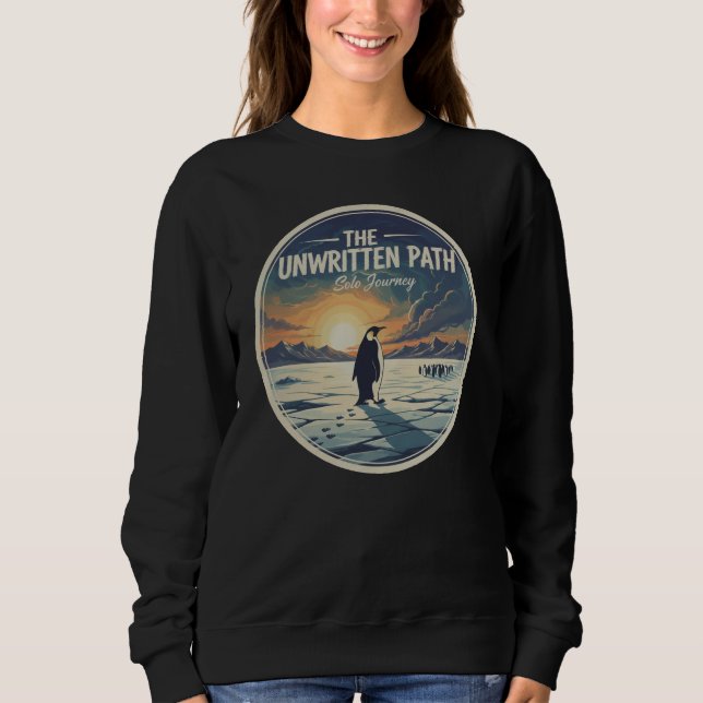 Sweatshirt The Brave Penguin - Choosing My Own Way (Devant)