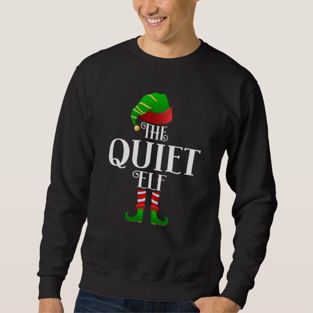 Sweatshirt the quiet onze matching Christmas Family (Devant)