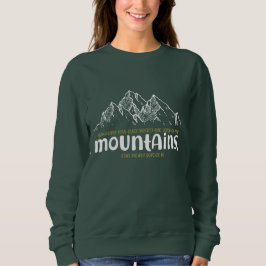 Sweatshirt The Voice of the Mountains