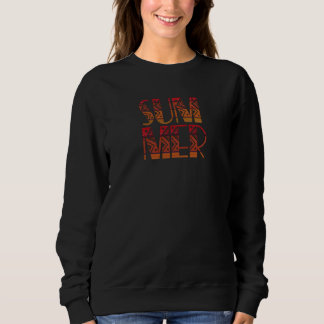 Sweatshirt The Word Summer