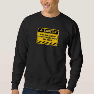 Sweatshirt Théâtre musical de Broadway Pantomime Panto Chanso