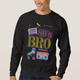 Sweatshirt Thème de soirée musique vintage 80s années 80