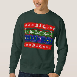 Sweatshirt Thème laid d'imaginaire de chandail
