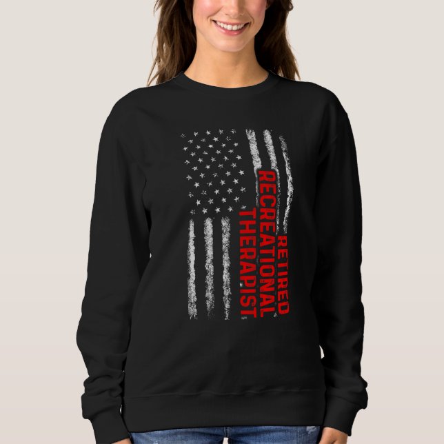 Sweatshirt Thérapeute de loisir Thérapie de loisirs Rt 26 (Devant)