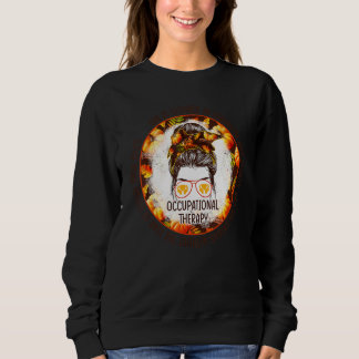 Sweatshirt Thérapeute en ergothérapie Nœud désordonné OT Auto