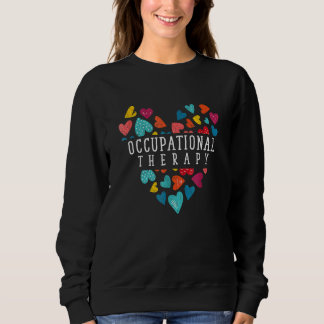 Sweatshirt Thérapeute occupationnel du cœur ergothérapie