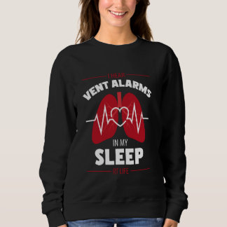 Sweatshirt Thérapeute respiratoire Sensibilisation à l'asthme