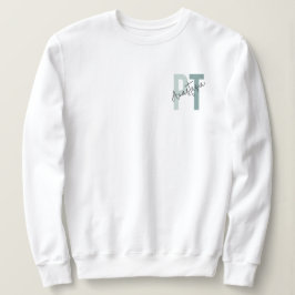 Sweatshirt Thérapie physique PT personnalisée