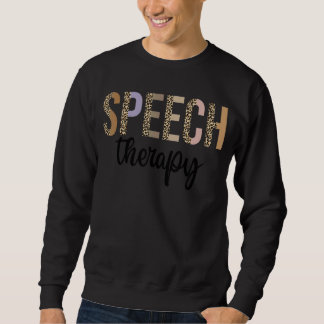Sweatshirt Thérapie vocale Langue Pathologiste Therap