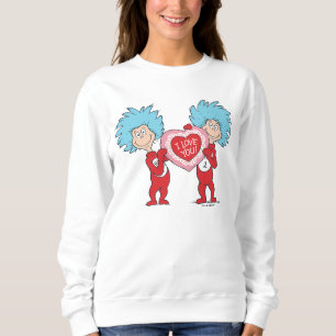 Sweatshirt Thing One Thing Two Je t'aime