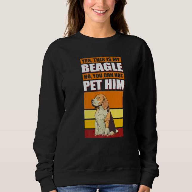 Sweatshirt This Is My Beagle Dog Owner Beagle (Devant)