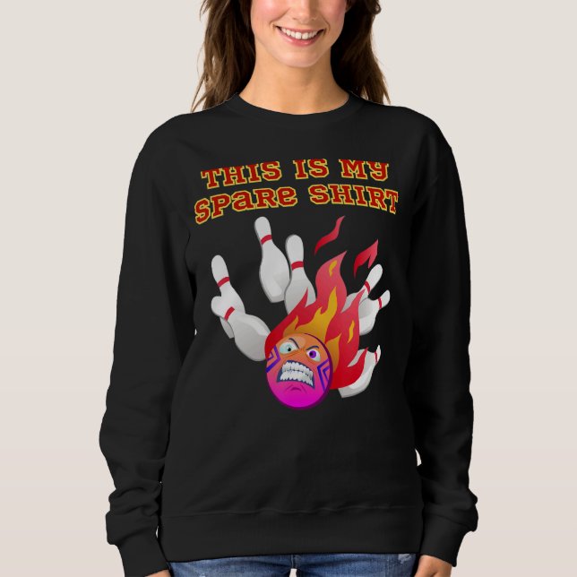 Sweatshirt This Is My Spare Bowling (Devant)