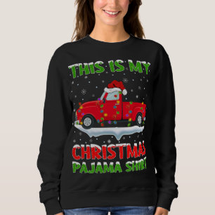 Sweatshirt Thomas Famille Vilain Chandail de Noël Rouge Camio