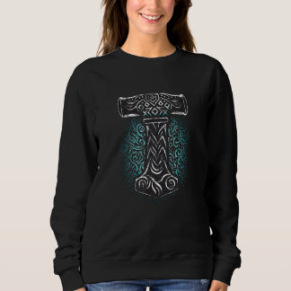 Sweatshirt Thors Hammer, viking, god, Norse mythology, Celtic